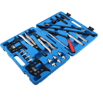 Cylinder Head Service Tool Kit For Valve Springs Guides Bushes Stem Seal remover