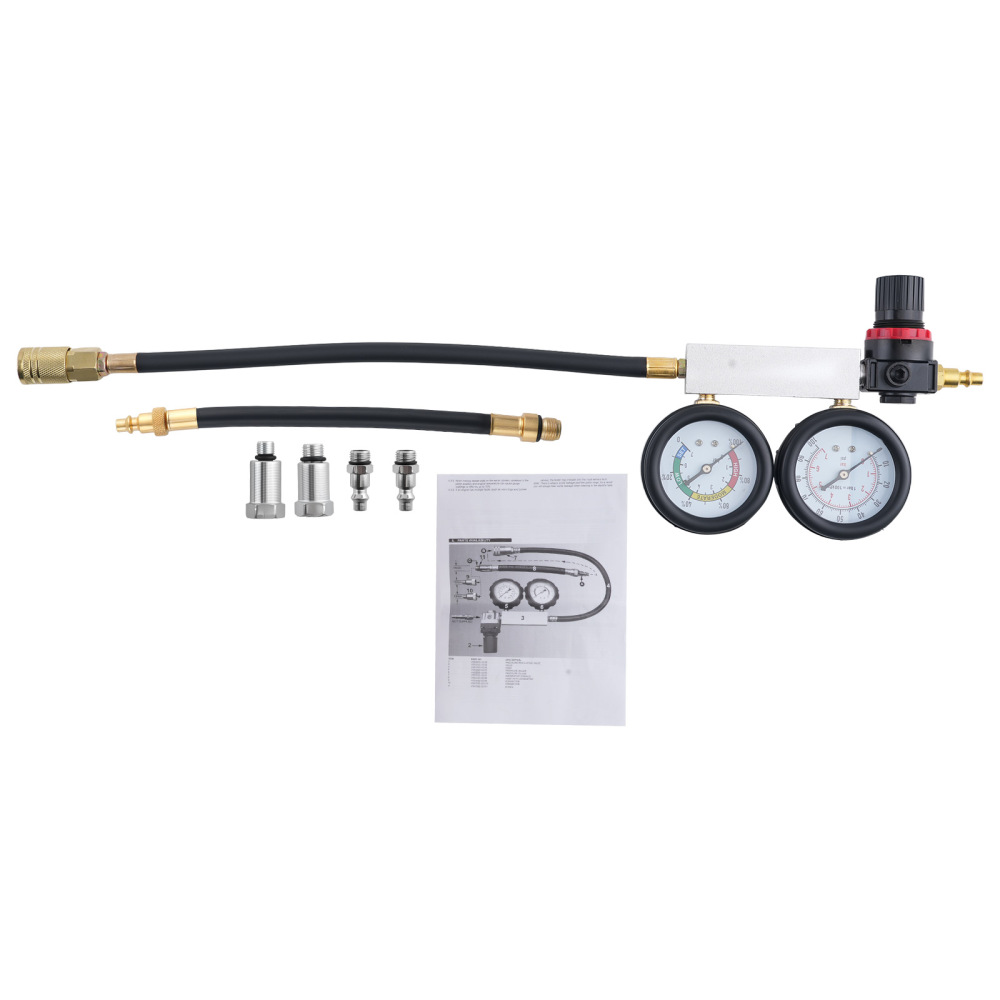 10mm 12mm Adapters Kit de détecteur de fuite de fuite de compression testeur