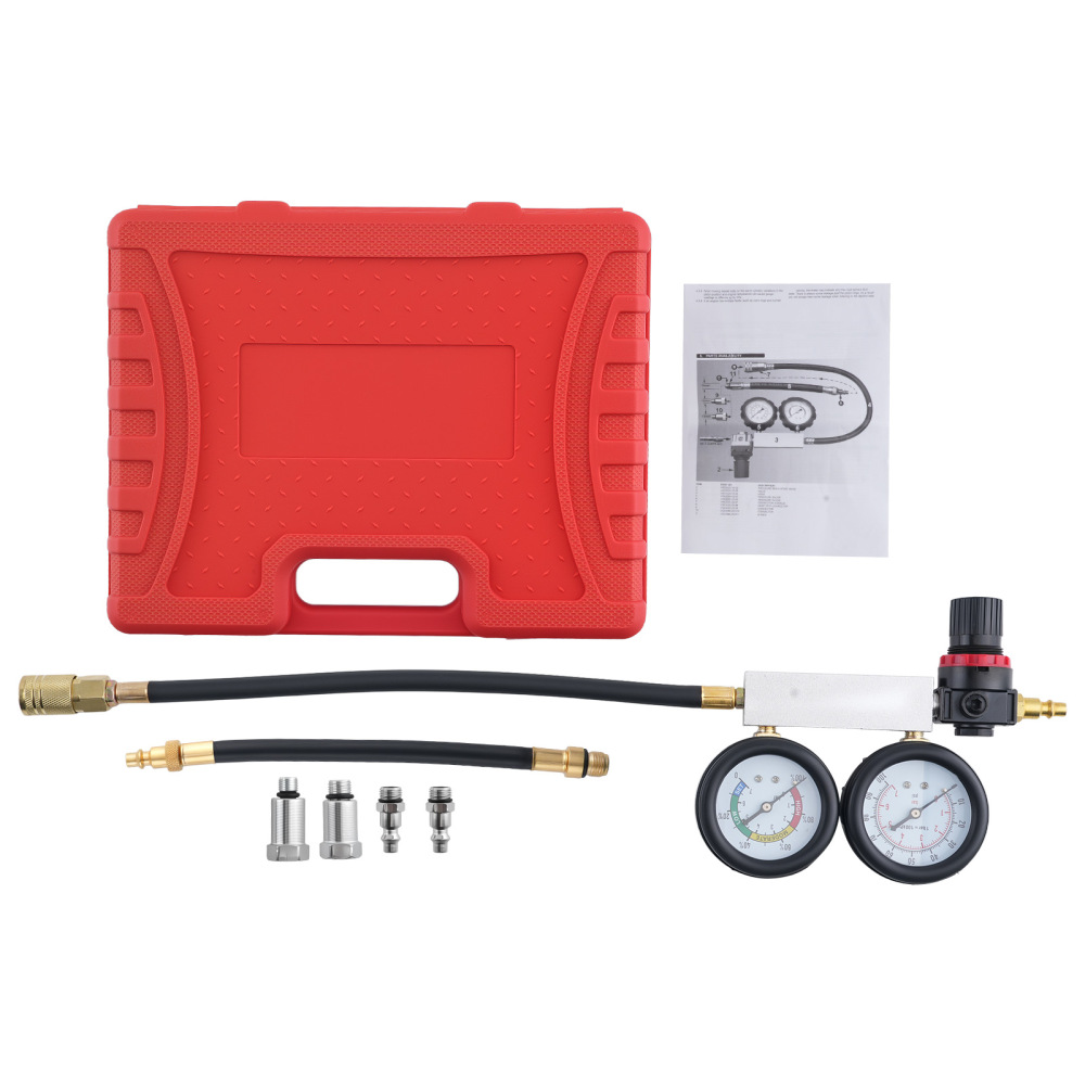 10mm 12mm Adapters Kit de détecteur de fuite de fuite de compression testeur