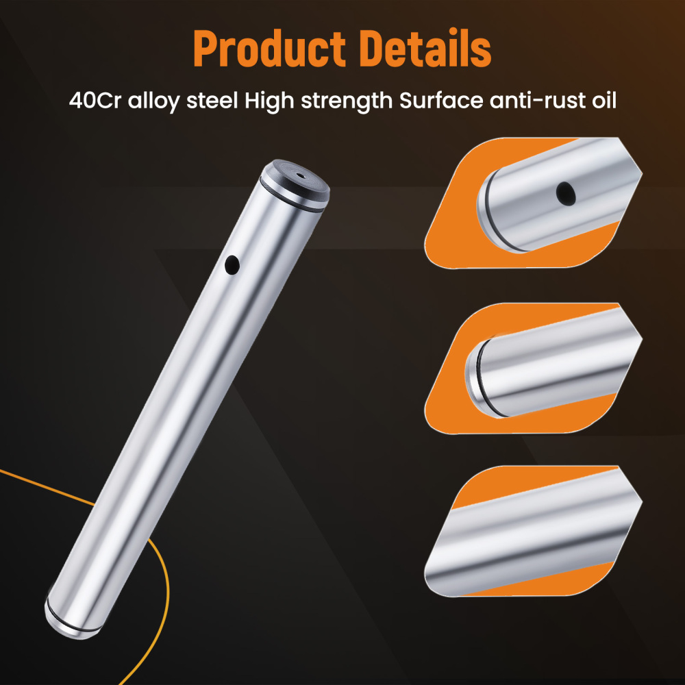 77700-01856 Bucket Pin 44.8mm X372mm For Kubota models U45, U55, KX057-4