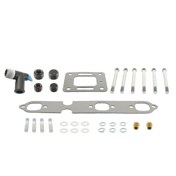 Marine Exhaust Manifold W/Gasket compatible for MerCruiser GM V6 175 185 205 262 4.3L