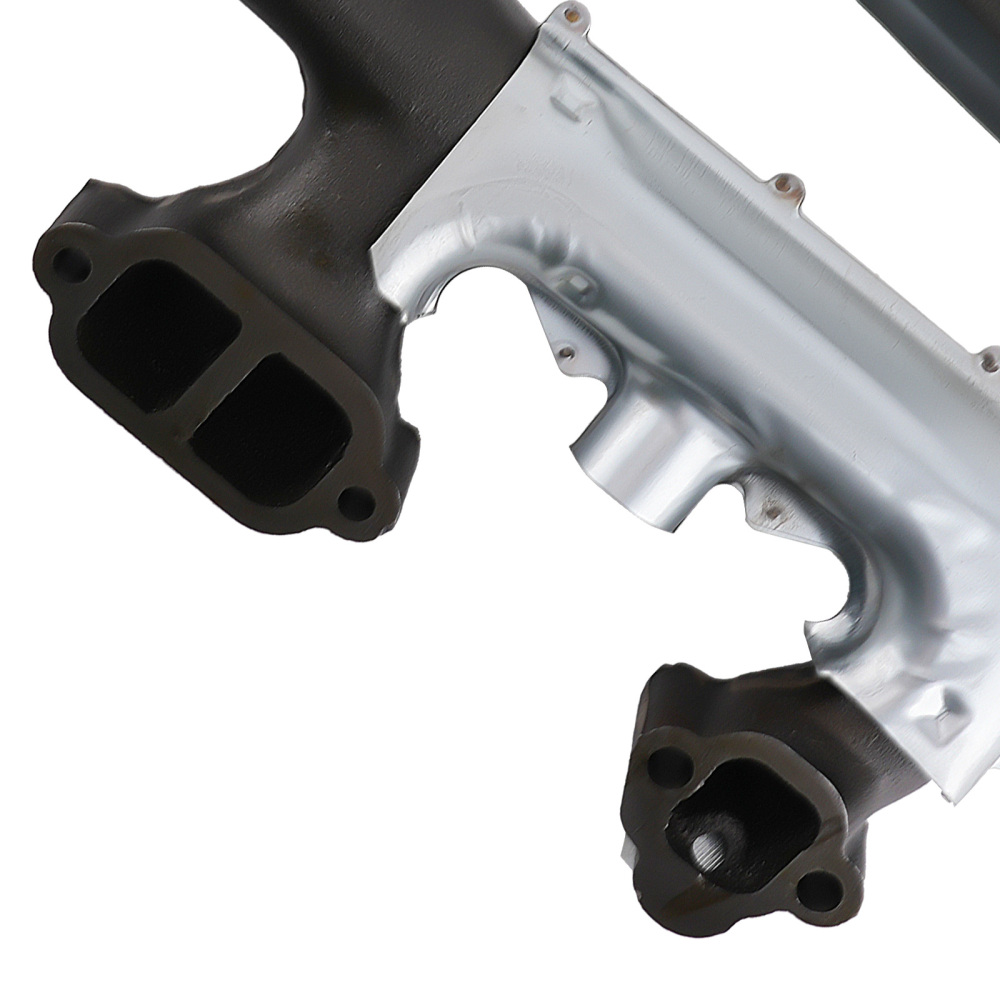 Exhaust Manifold compatible for Chevrolet Blazer V8 5.7L 1992-1994 Cast Iron Heat Shield