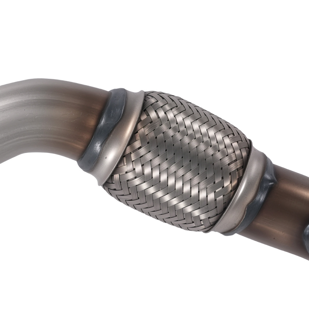 Exhaust Y Flex Pipe compatible for Buick Enclave Chevy Traverse compatible for GMC Acadia 3.6L 2009-17