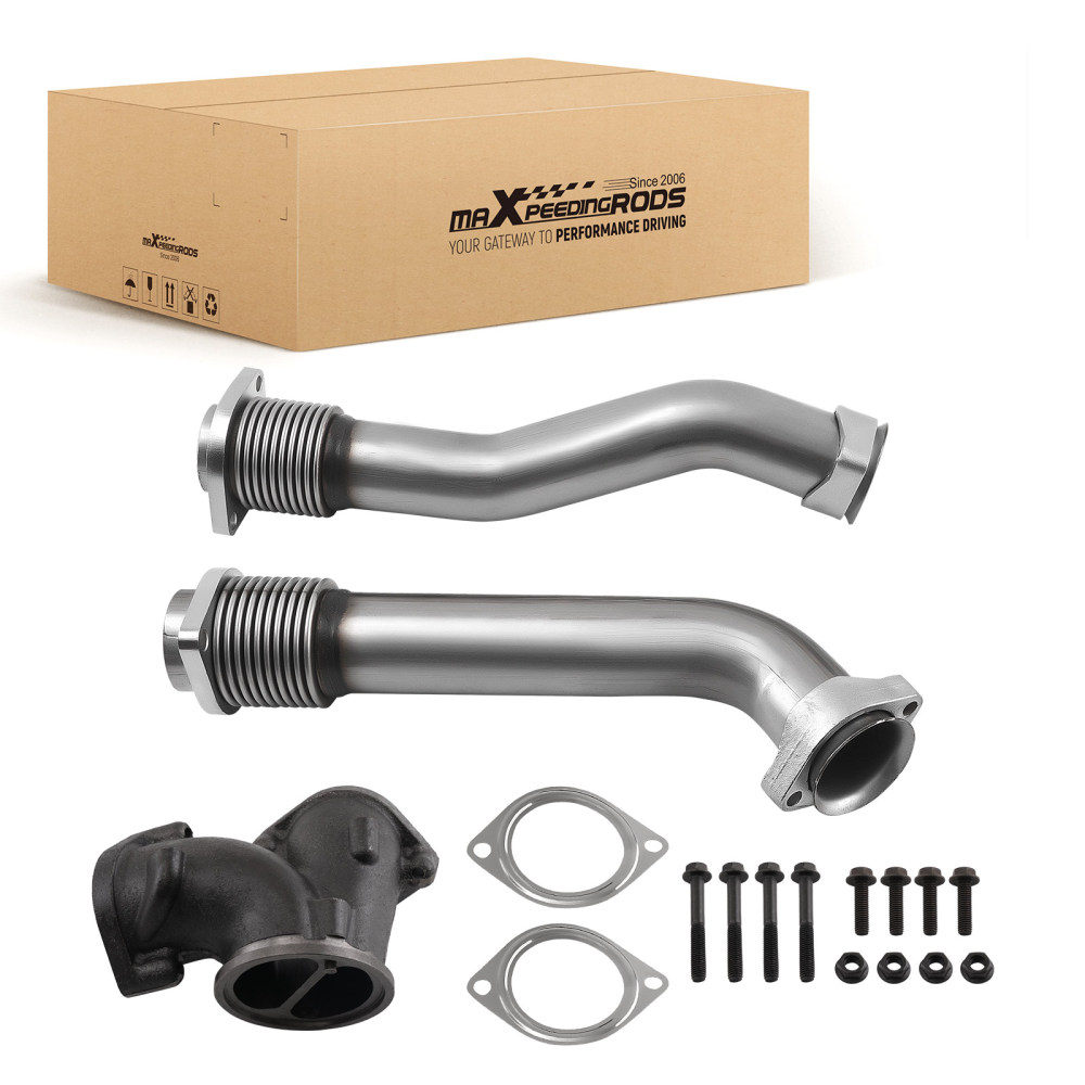 Turbo Diesel Exhaust Up PipesGasket compatible for Ford Powerstroke 1999-2003 F4TZ6K854C