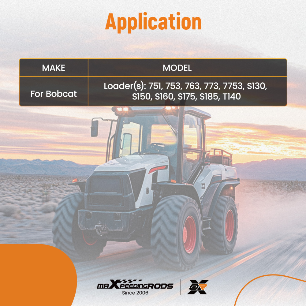 Aftermarket Exhaust Muffler compatible for Bobcat 751 753 763 773 Bolt-On 7100840 6671667