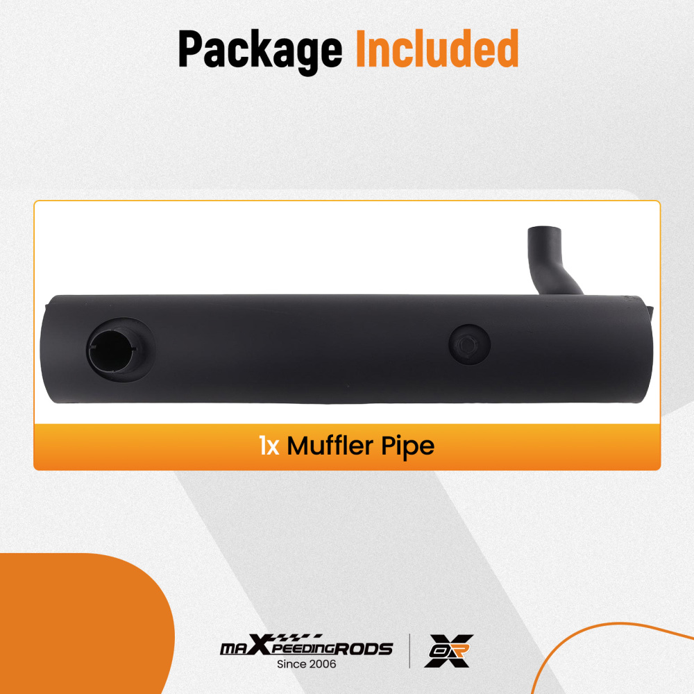 Aftermarket Exhaust Muffler compatible for Bobcat 751 753 763 773 Bolt-On 7100840 6671667