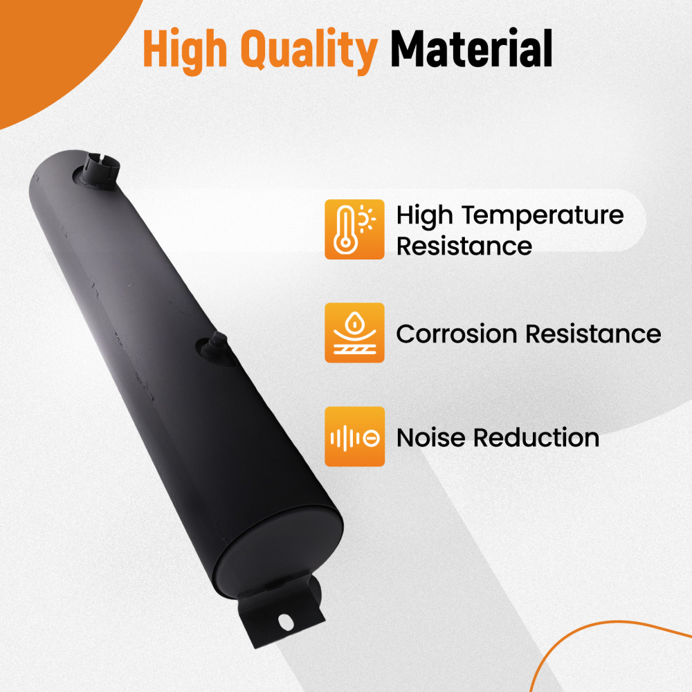 Aftermarket Exhaust Muffler compatible for Bobcat 751 753 763 773 Bolt-On 7100840 6671667