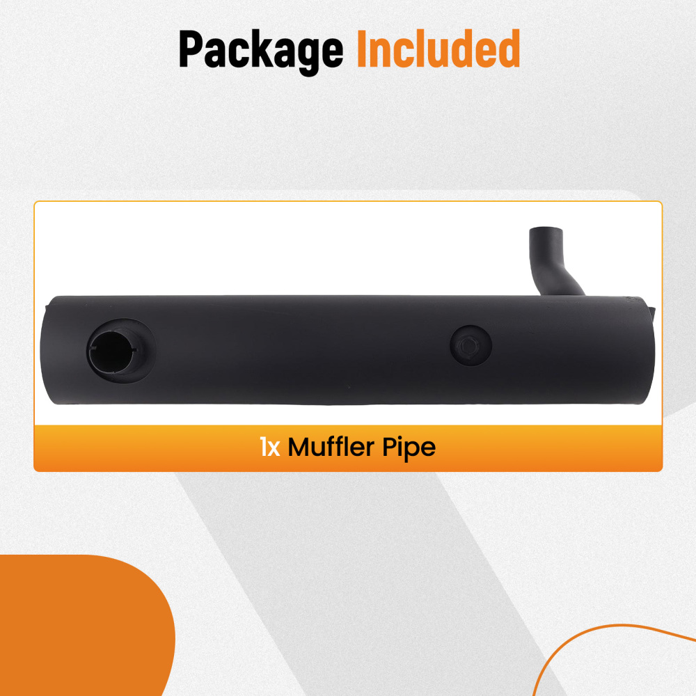 Aftermarket Exhaust Muffler compatible for Bobcat 751 753 763 773 Bolt-On 7100840 6671667