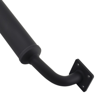 New Exhaust Muffler compatible for John Deere Tractor 850 950 1050 M802472 Black