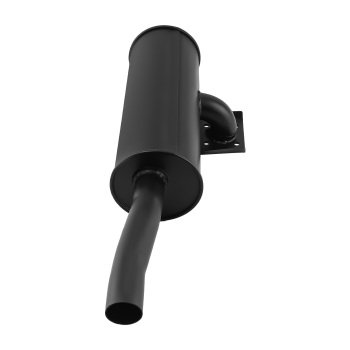 New Muffler compatible for Case Skid Steer Loader 1840 1845C A189113 D126952 Black
