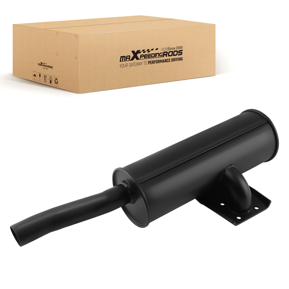 New Muffler compatible for Case Skid Steer Loader 1840 1845C A189113 D126952 Black