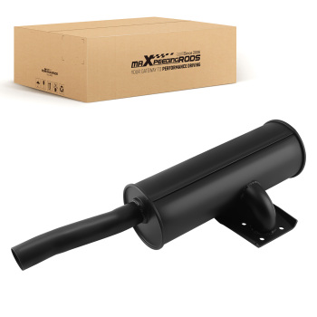 New Muffler compatible for Case Skid Steer Loader 1840 1845C A189113 D126952 Black
