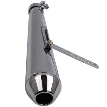 1 Par Universal Moto Racing compatible para Escape Silenciador Exhaust Mufflers Silencers