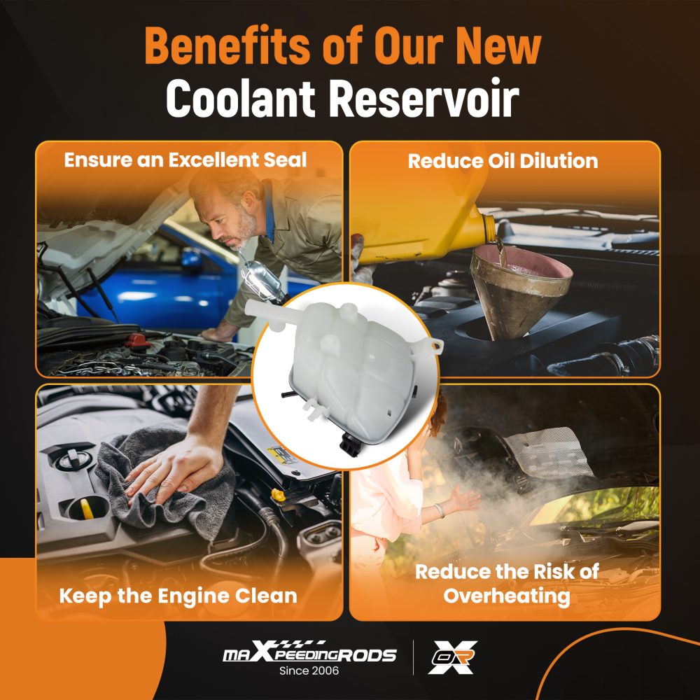 Coolant Reservoir for Chevy Silverado GMC Sierra HD 2007-2019 22797286