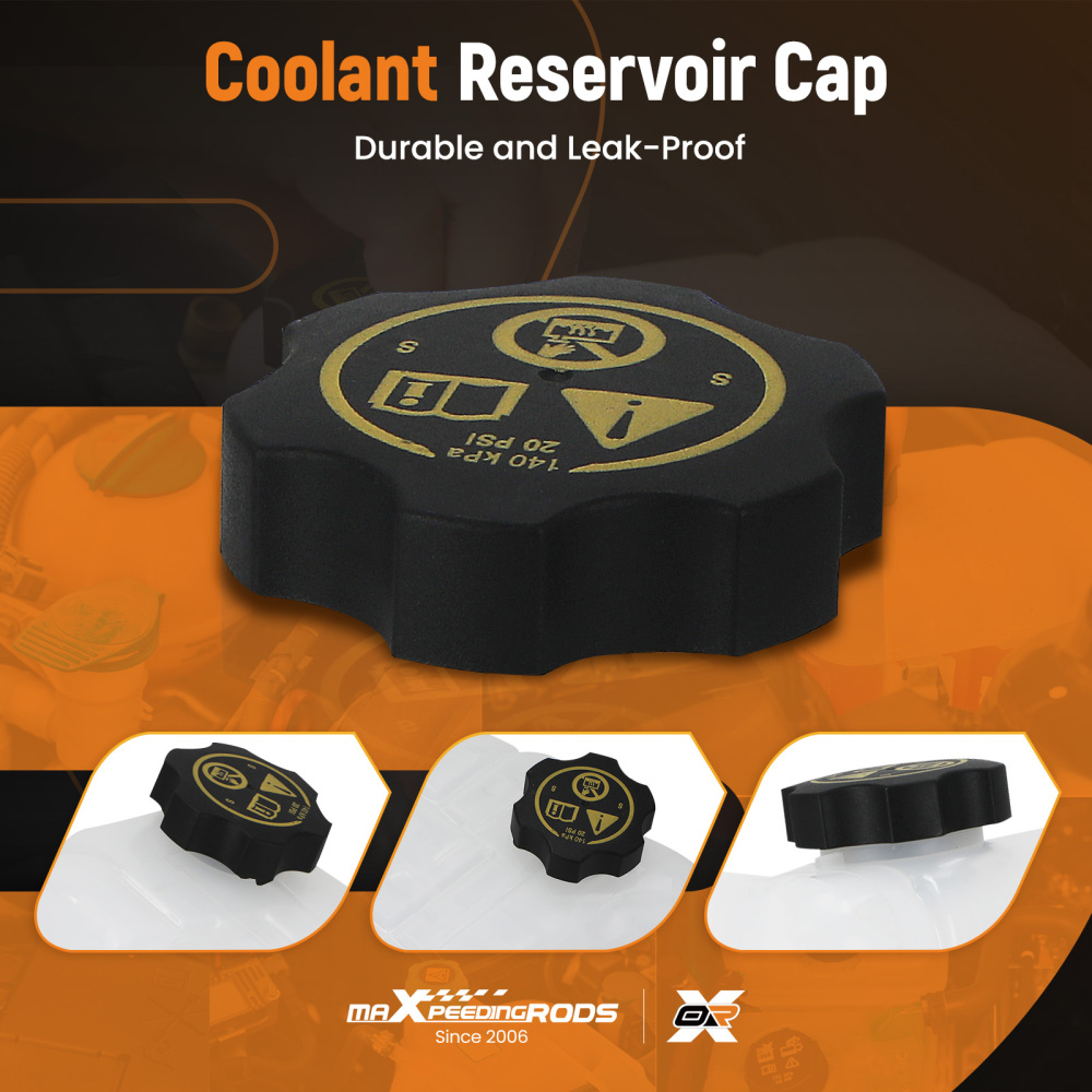 Coolant Expansion Tank w/ Cap compatible for Vauxhall Insignia/Compatible for Opel Insignia/Compatible for Saab 13220124