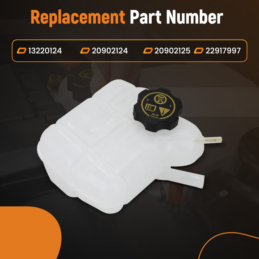 Expansion Tank compatibile per Opel Insignia A/Compatibile per Vauxhall Insignia/Compatibile per Saab 9-5 08-18 13220124
