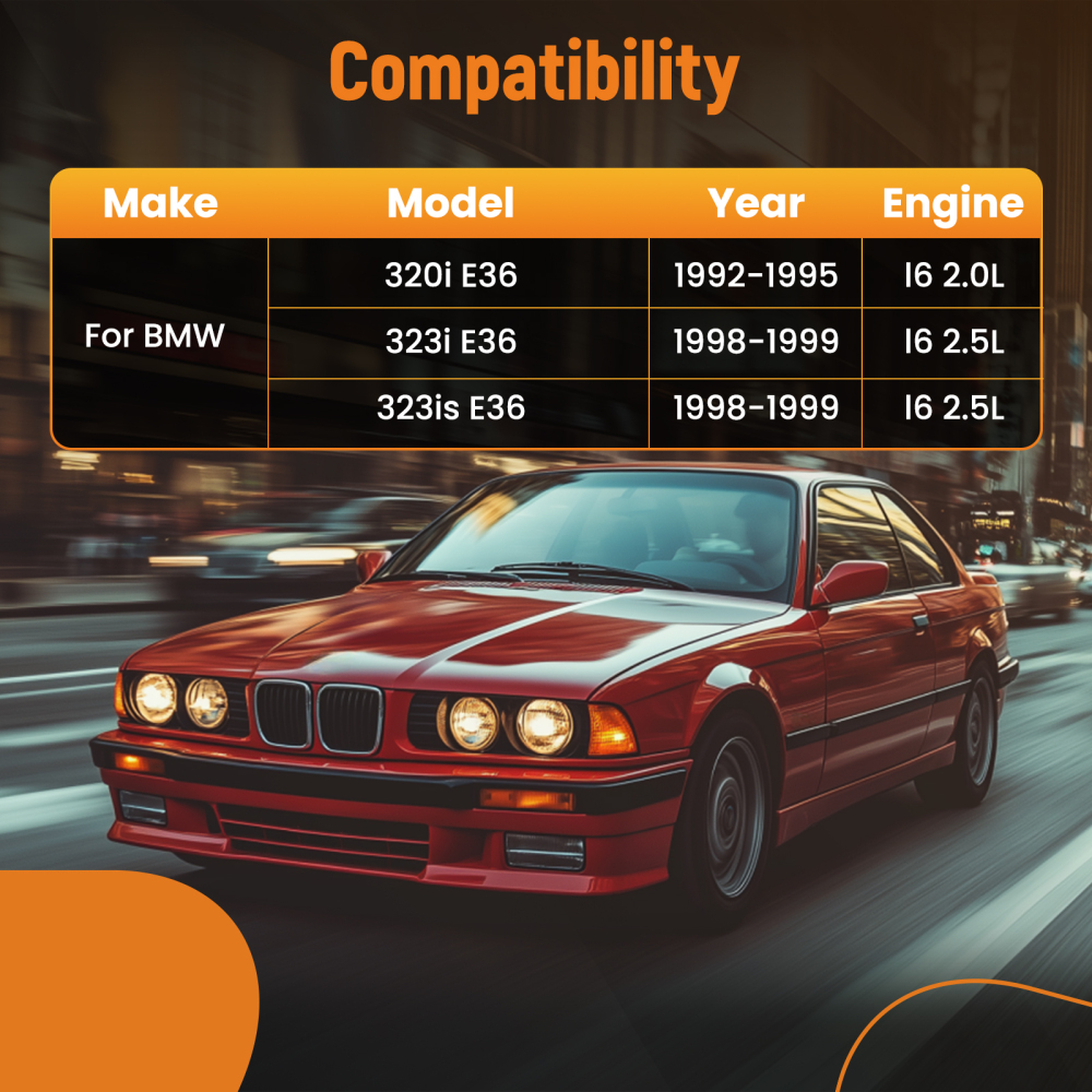 Coolant Expansion Tank compatible for BMW 320i 323i 325i M3 Z3 w/ Sensor Cap 17111723520