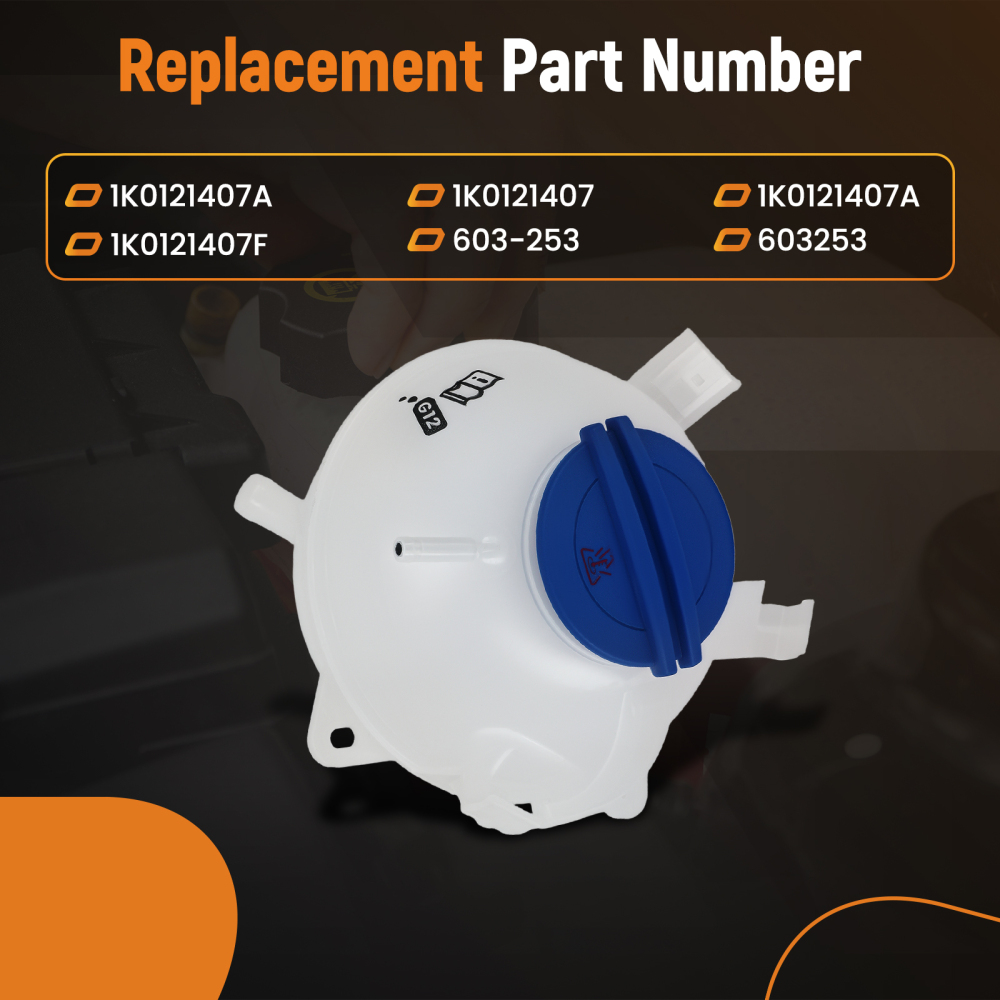 Coolant Bottle Assembly compatible for VW Jetta compatible for Golf Passat compatible for Audi TT 1K0121407A