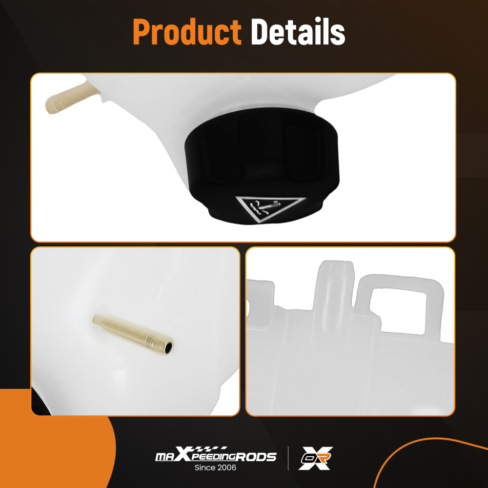 Coolant Expansion Tank w/ Cap compatible for BMW i3 118i 318i compatible for Mini Cooper 07-19 17137539267