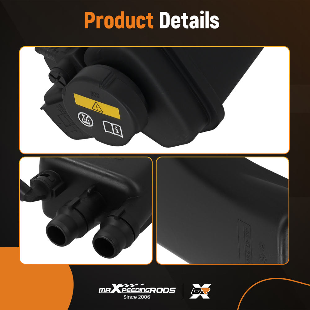 Coolant Reservoir Tank w/ Sensor compatible for BMW E38 728i 525i 528i 95-01 17111436381