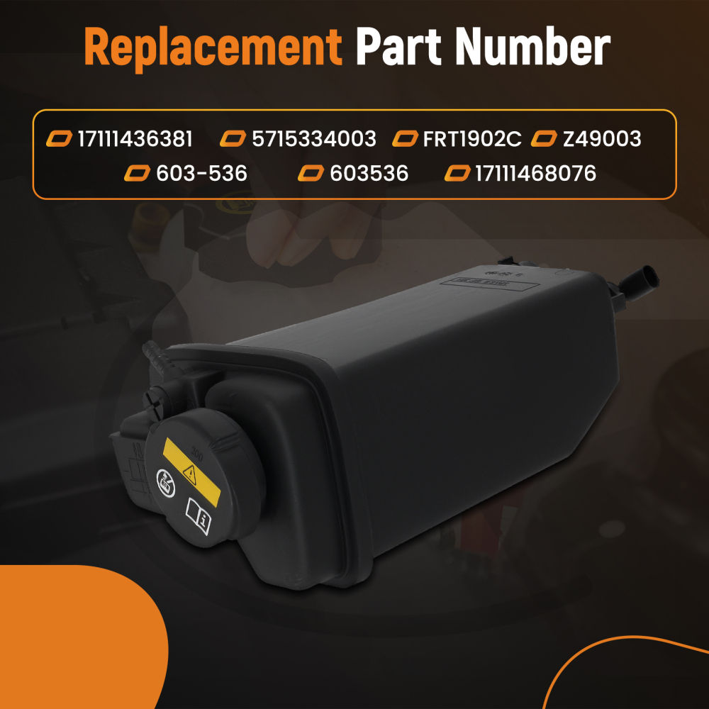 Coolant Reservoir Tank w/ Sensor compatible for BMW E38 728i 525i 528i 95-01 17111436381