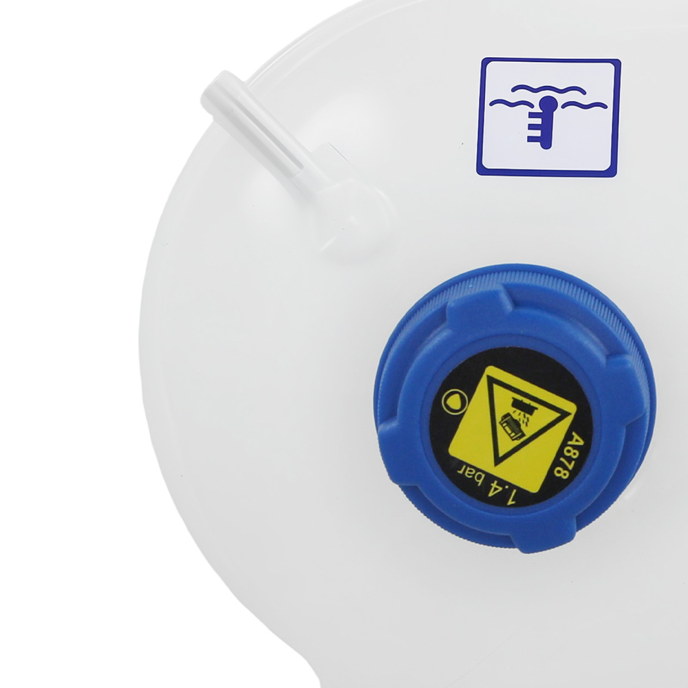 Coolant Reservoir Expansion Tank compatible for Fiat 500 Panda 2006-2018 51956876 w/ Cap