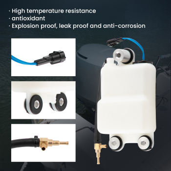 Outboard Oil Tank Assembly compatible for Mercury Opimax 200 225 250 8M0064075 884525T1