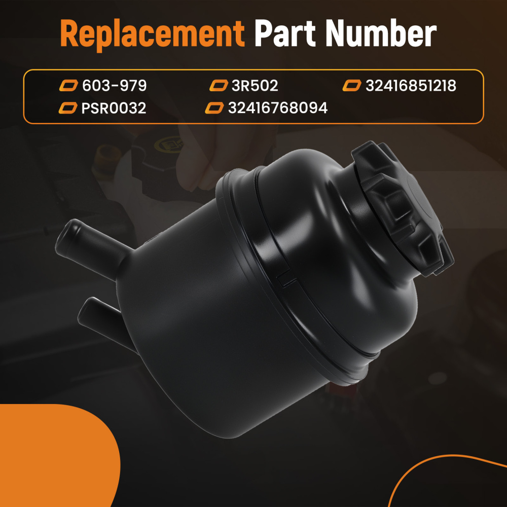 Power Steering Fluid Reservoir compatible for BMW 323I 325I 328I 330I 06-11 32416768094