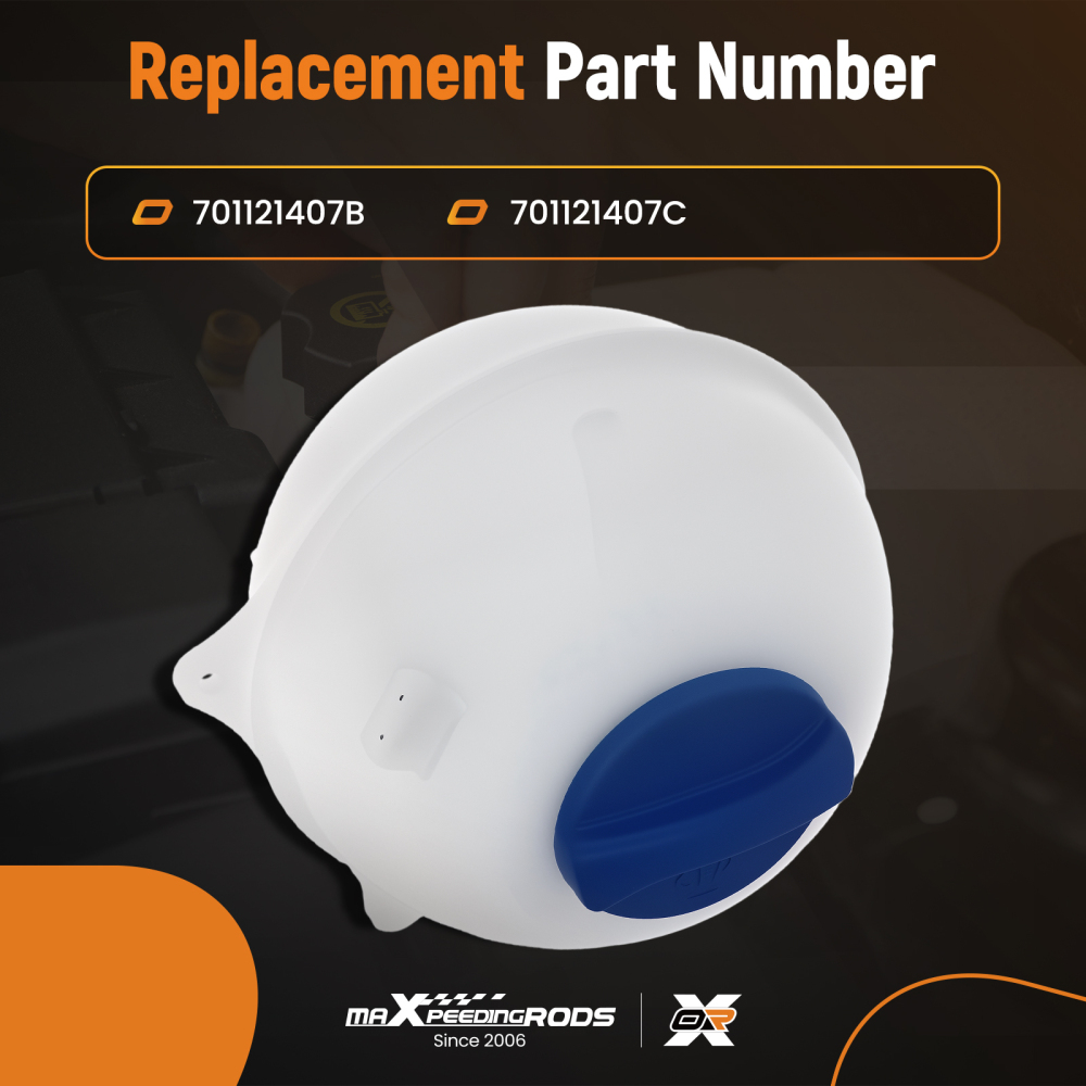 Coolant Reservoir Tank w/ Sensor compatible for VW Transporter MK IV Box 1990-03 701121407C
