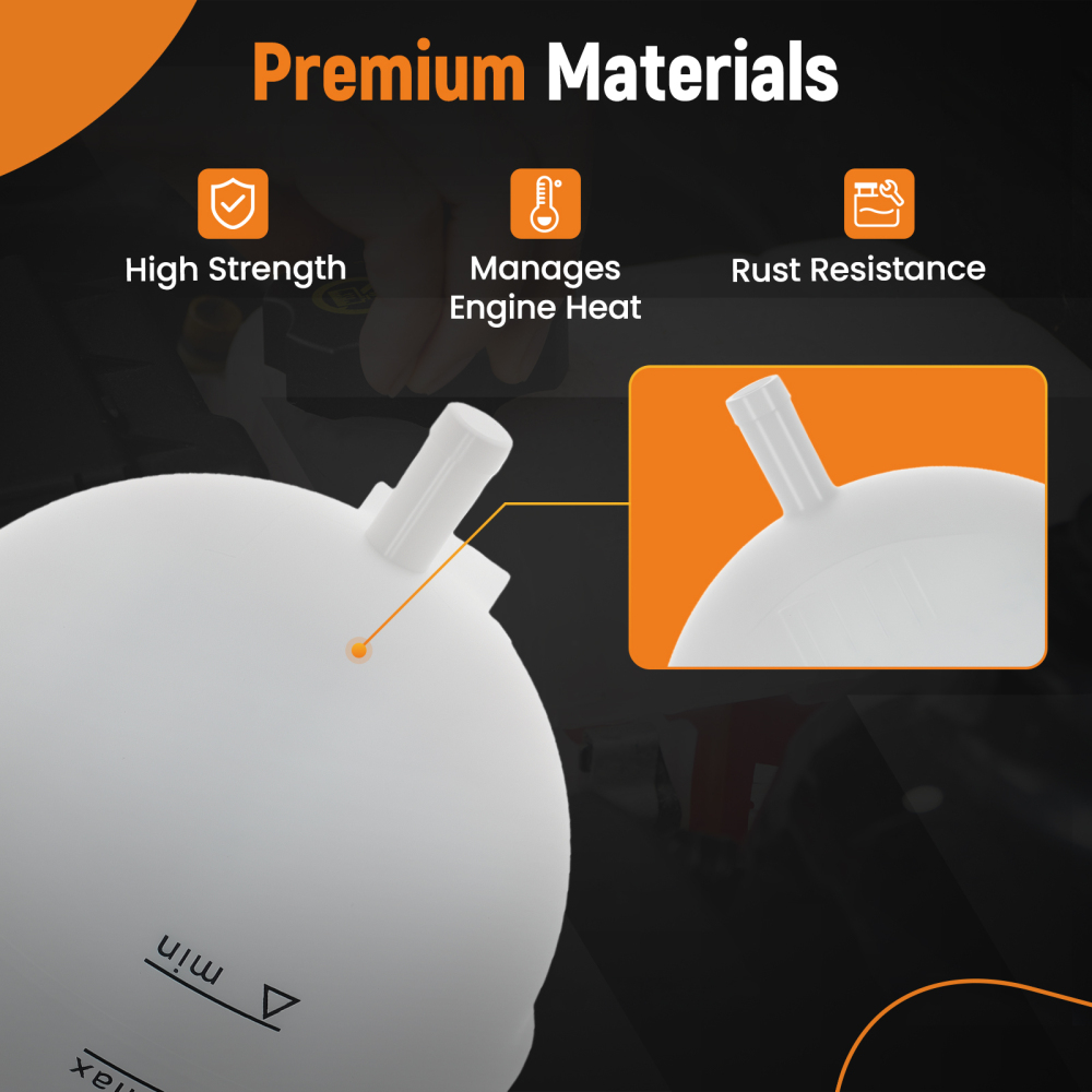 Coolant Reservoir Tank w/ Sensor compatible for VW Transporter MK IV Box 1990-03 701121407C