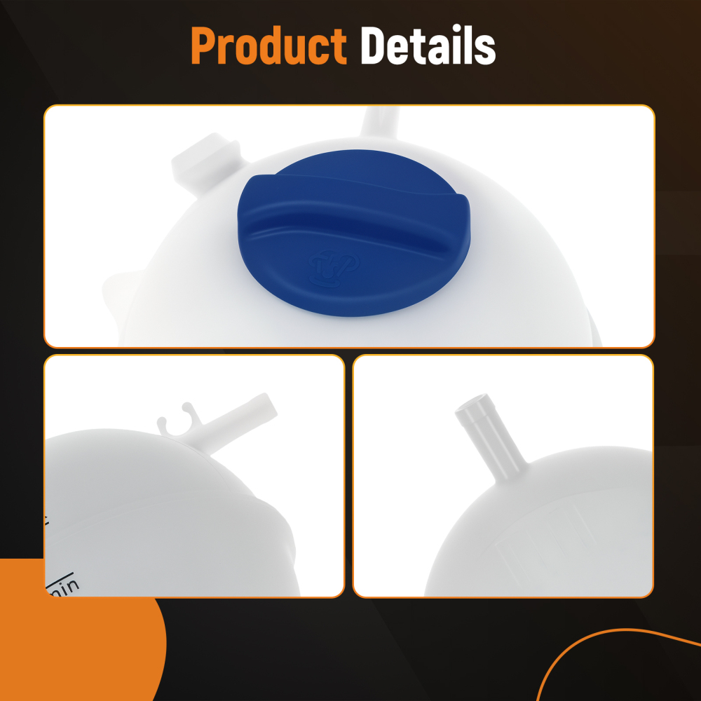 Coolant Reservoir Tank w/ Sensor compatible for VW Transporter MK IV Box 1990-03 701121407C