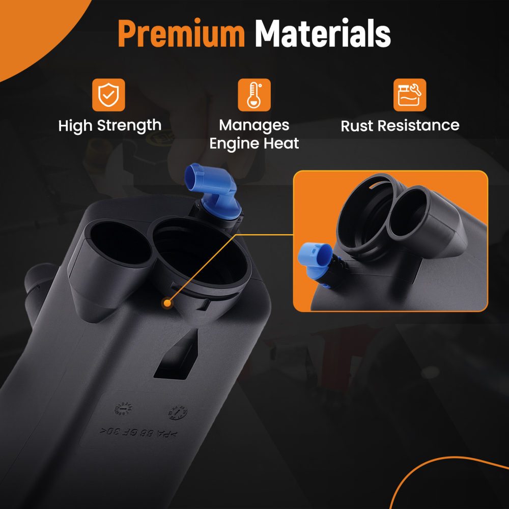 Coolant Expansion Tank compatible for BMW 320i 323i 325i E46 99-2005 17137787039 w/ Sensor