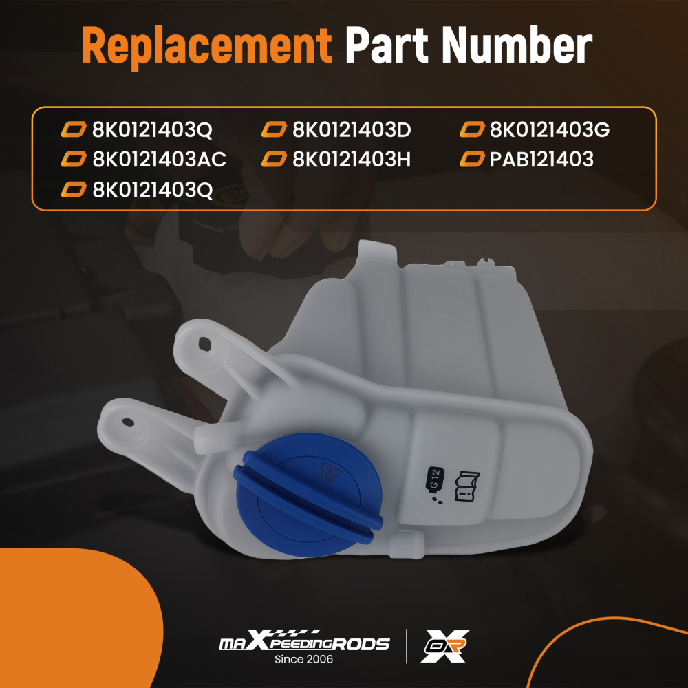Coolant Bottle Recovery compatible for Audi A4 A5 Q5 2012-2016 8K0121403D