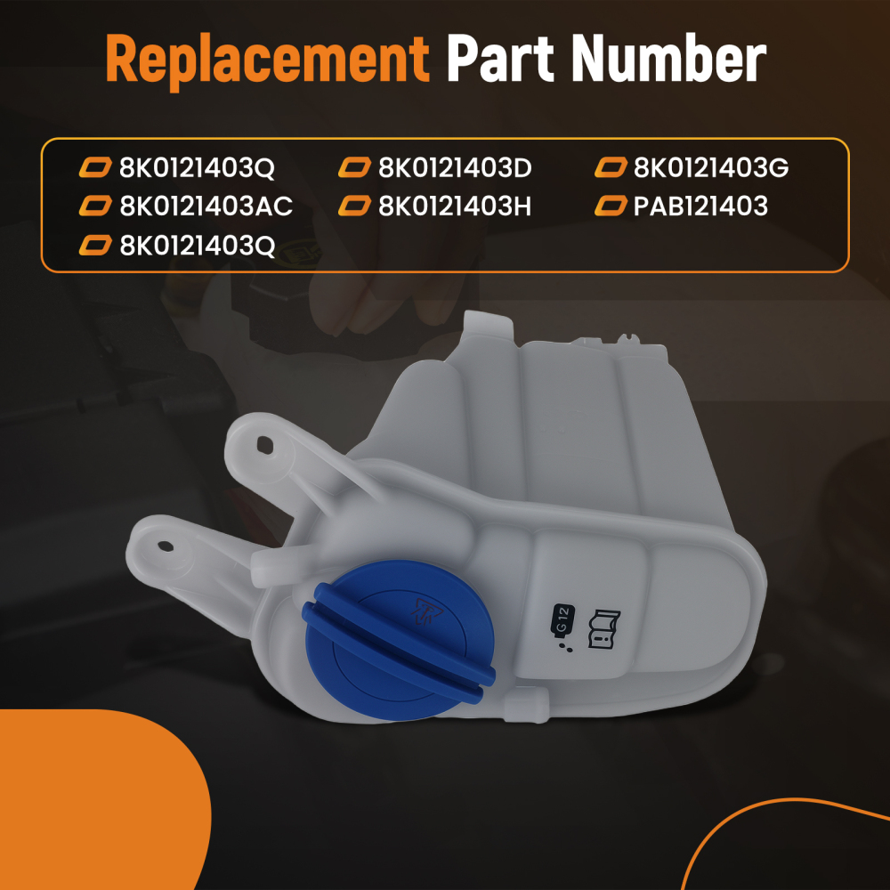 Coolant Bottle Recovery compatible for Audi A4 A5 Q5 2012-2016 8K0121403D