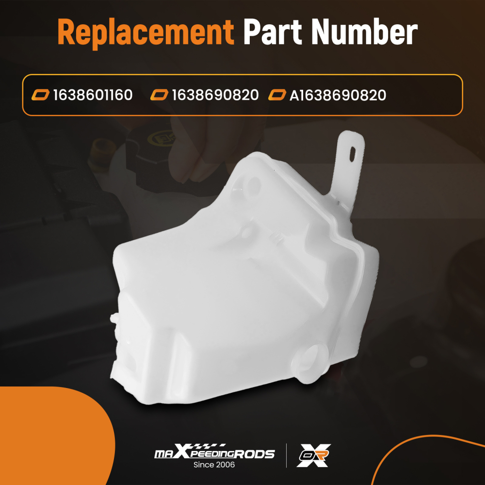 Compatible for Mercedes W163 ML320 Windshield Washer Fluid Reservoir Tank compatible for White