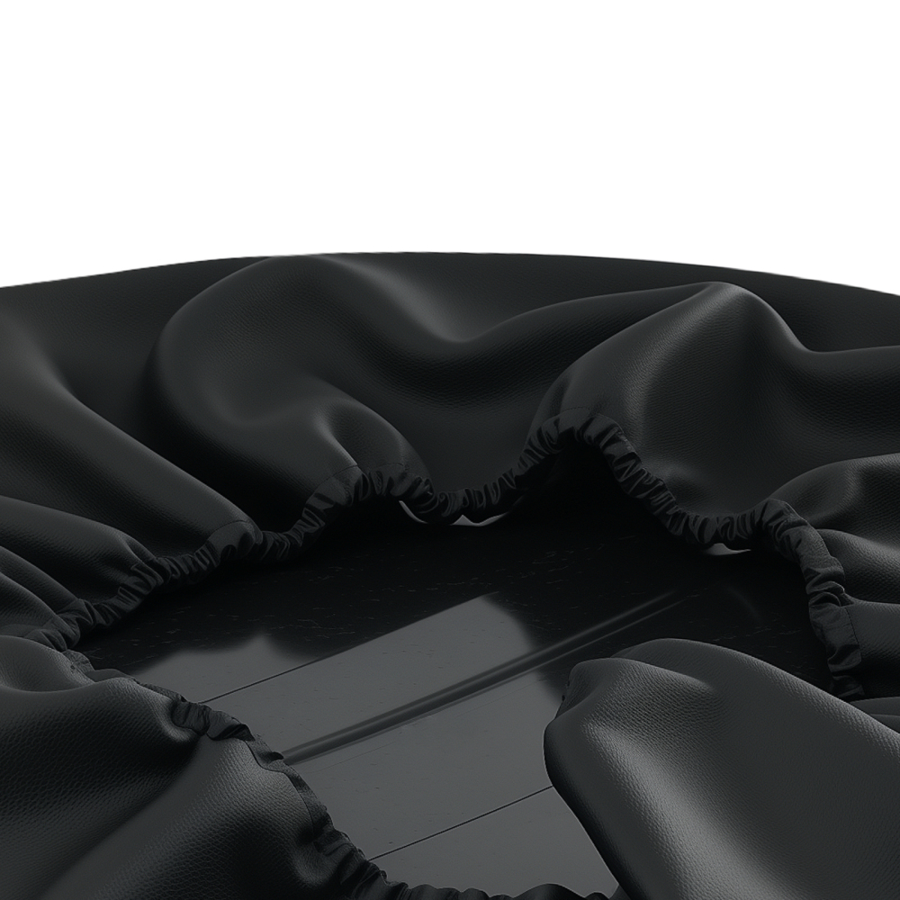 Black Gloss Rear Spare Tire Cover compatible for Land Rover Defender L663 90 110 2020+