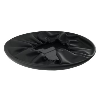 Black Gloss Rear Spare Tire Cover compatible for Land Rover Defender L663 90 110 2020+