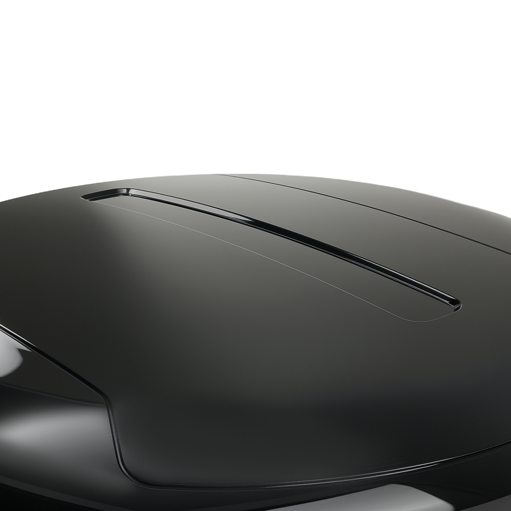 Black Gloss Rear Spare Tire Cover compatible for Land Rover Defender L663 90 110 2020+