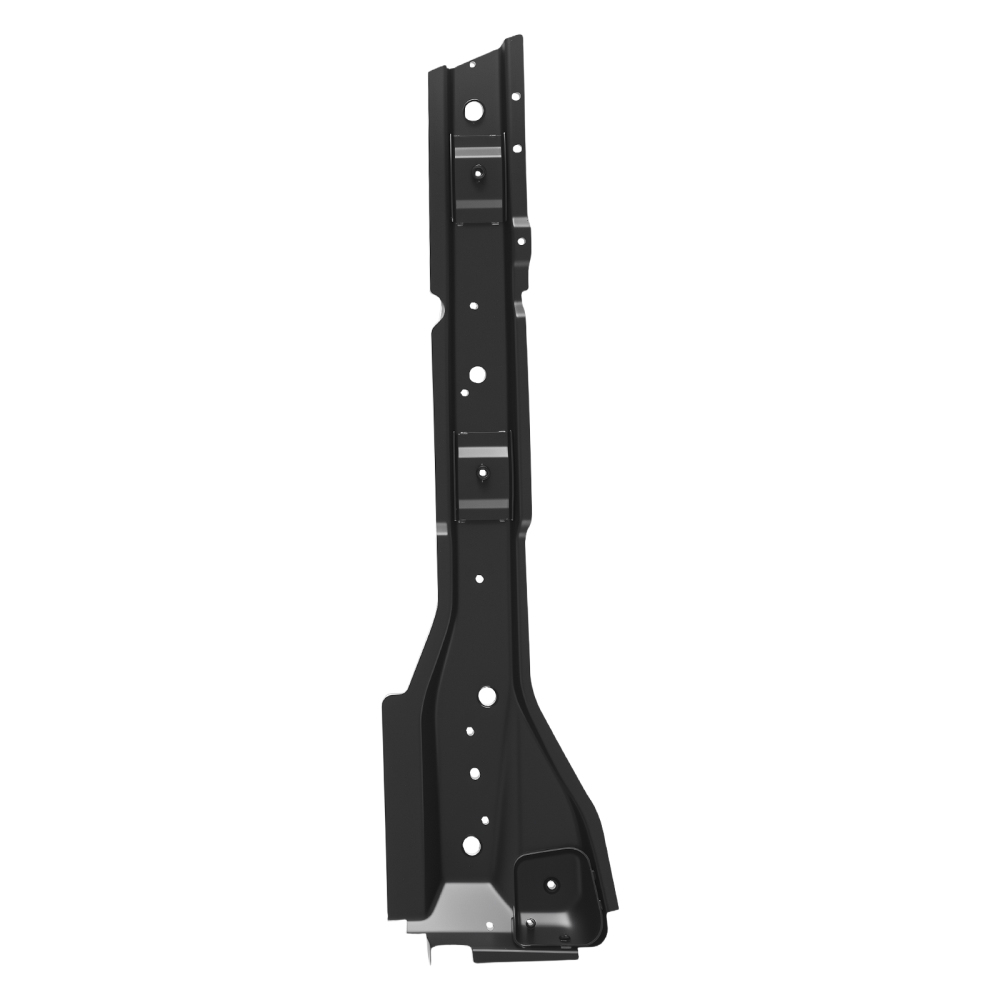 Floor Frame Repair Kit compatible for Jeep Wrangler TJ 1997-2006 Steel Black Pair