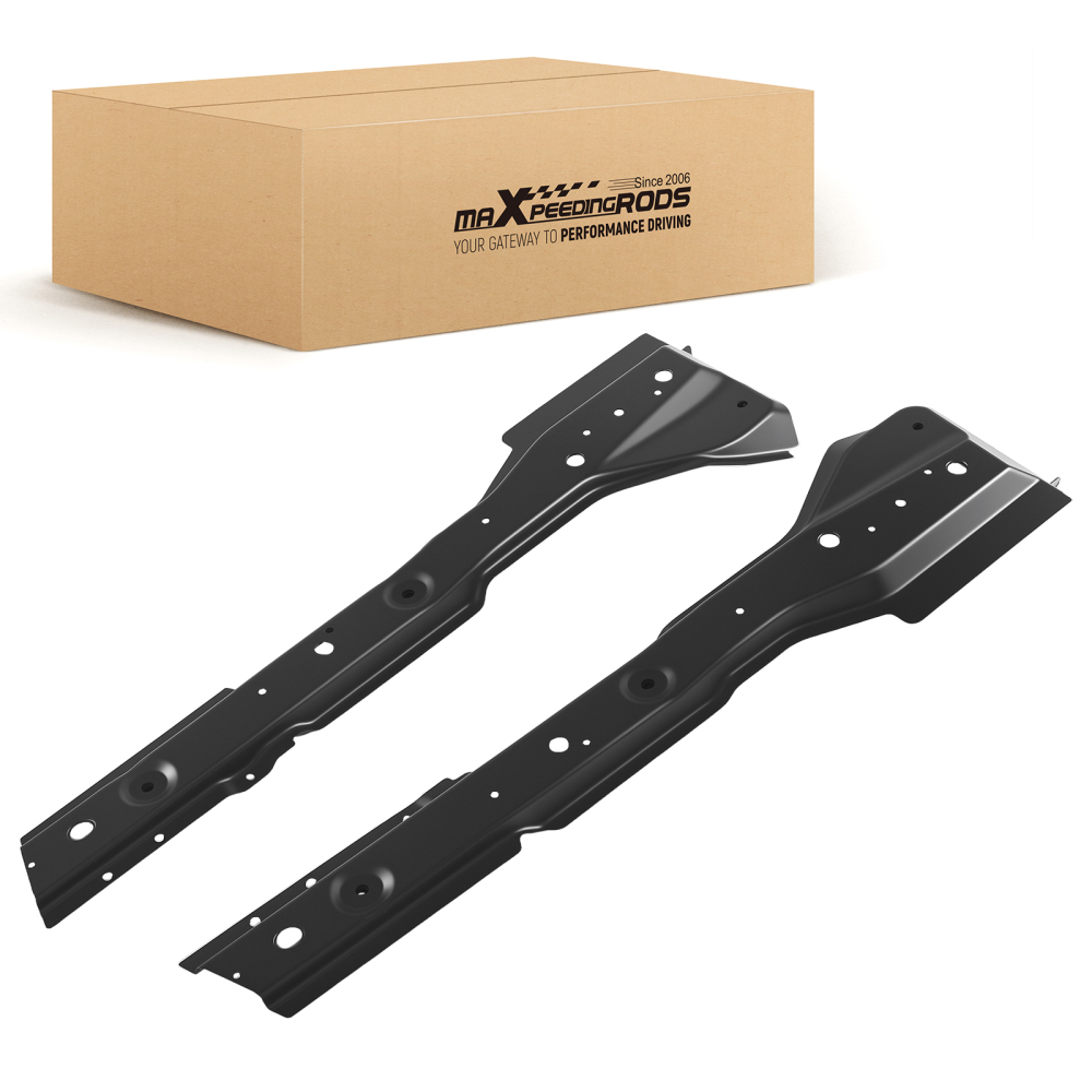 Floor Frame Repair Kit compatible for Jeep Wrangler TJ 1997-2006 Steel Black Pair