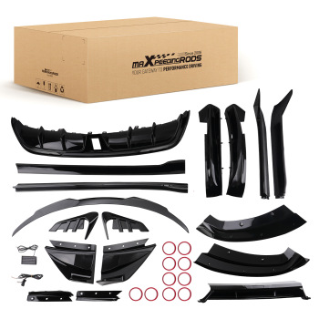 Full Body Kit compatible for Tesla Model 3 Highland 24-25 Rear Diffuser+Skirts+Front Lip
