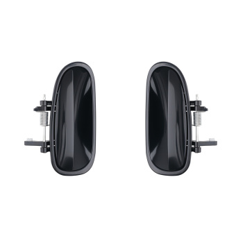 Black Door Handle Front Left Rear compatible for Honda Civic 96-00 HO1520101 4Pcs