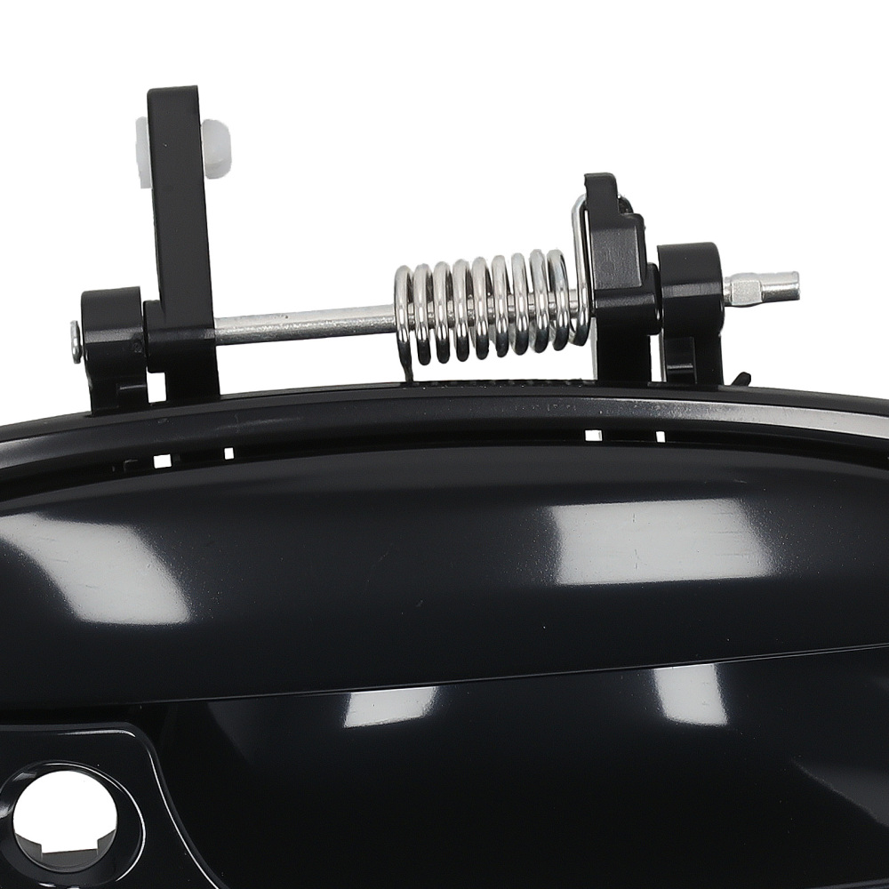 Black Door Handle Front compatible for Honda Civic 1996-2000 Outside Left Right Pair