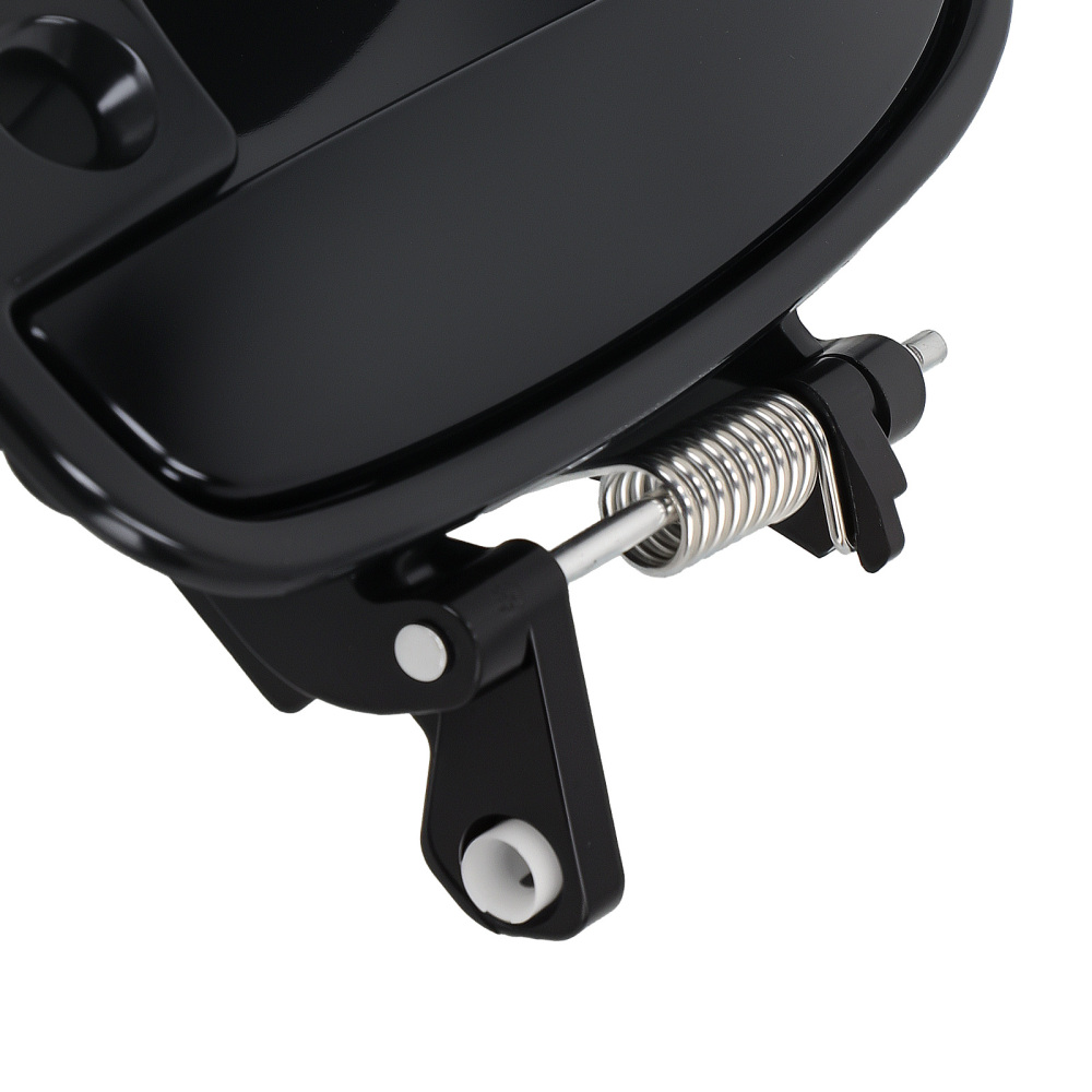 Black Door Handle Front compatible for Honda Civic 1996-2000 Outside Left Right Pair