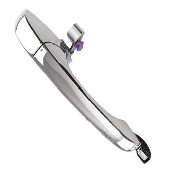 Exterior Door Handle compatible for Chrysler 300 300C 05-10 4589009AD Front Rear Silver