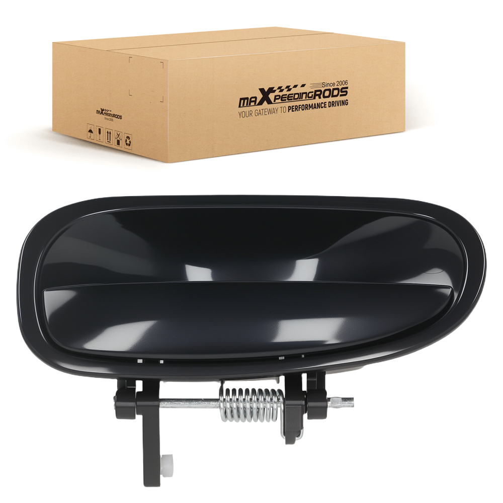 Black Door Handle compatible for Honda Civic 96-00 Rear Left HO1520101 72680S04003