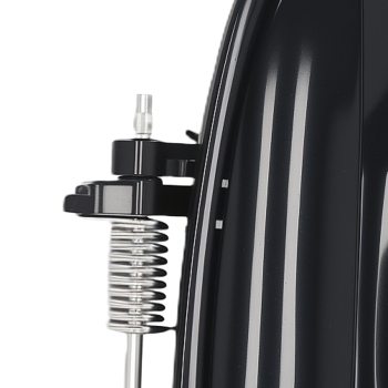 Black Plastic Rear Door Handle compatible for Honda Civic 96-00 72680S04003 Pair