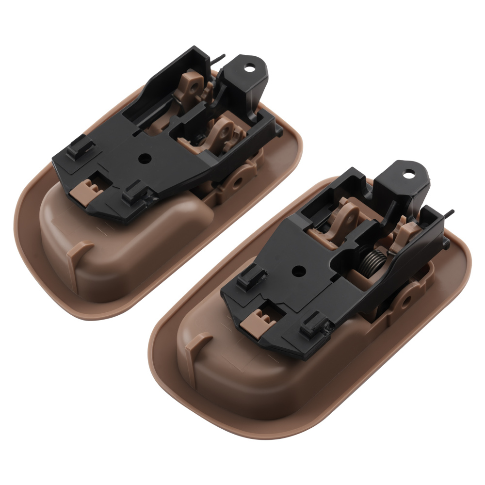 Black Brown Door Handle compatible for Toyota Sienna 1998-2003 69230-08020-C0 Front Rear