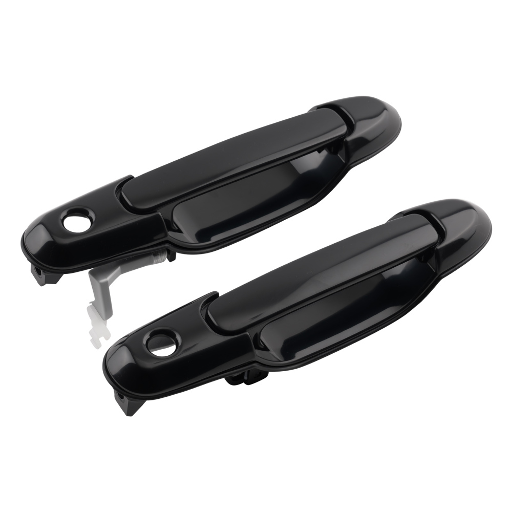 Black Brown Door Handle compatible for Toyota Sienna 1998-2003 69230-08020-C0 Front Rear