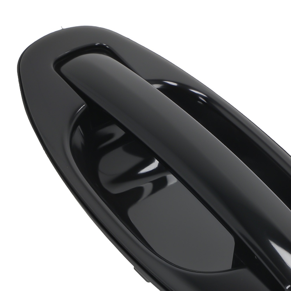 Black Door Handle Front Left Exterior compatible for Hyundai Santa Fe 01-06 82256